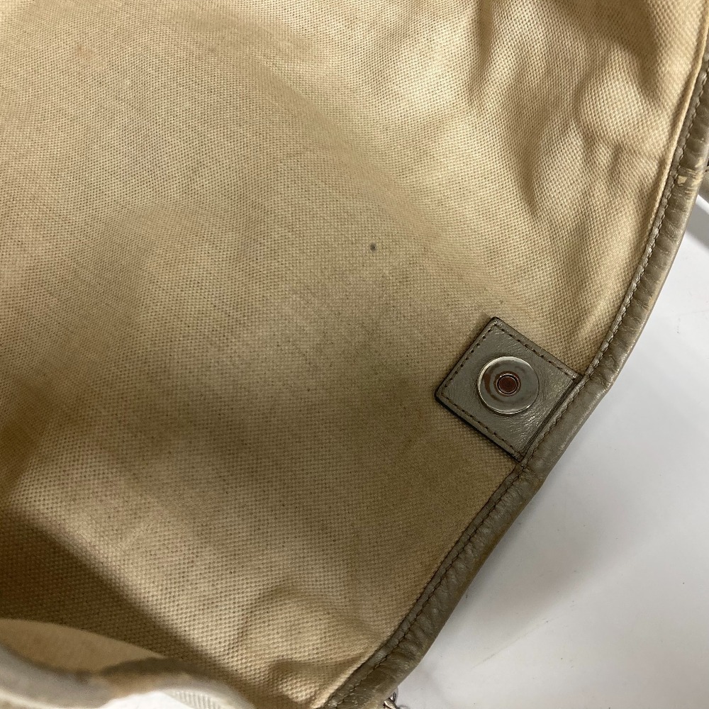 GUCCI GG Imprime Logo Bag Shoulder Tote Beige - Picture 13 of 15